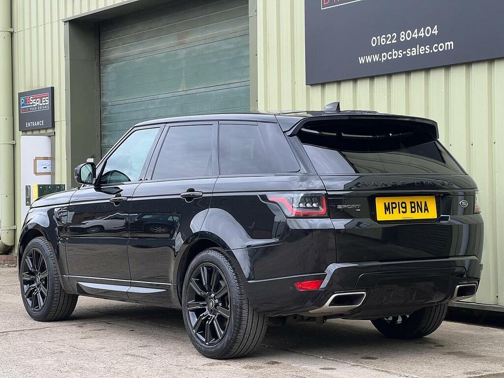 Land Rover Range Rover Sport 3.0 Sd V6 Hse Dynamic 4Wd Euro 6 Ss MP19BNA Black #4