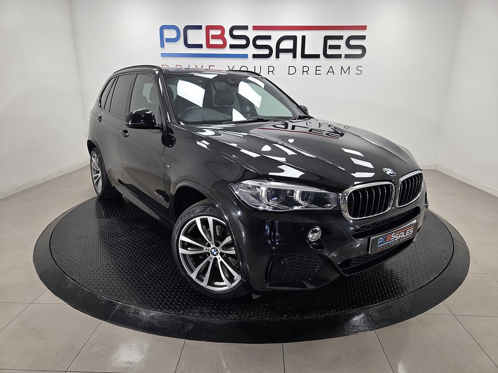 BMW X5 3.0 30D M Sport Suv Xdrive Euro 6 Black