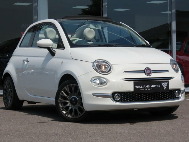 Fiat 500C 2016 1.2 Eco Lounge Convertible LL66XCV White #4