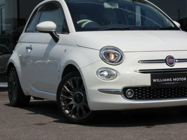 Fiat 500C 2016 1.2 Eco Lounge Convertible LL66XCV White #3