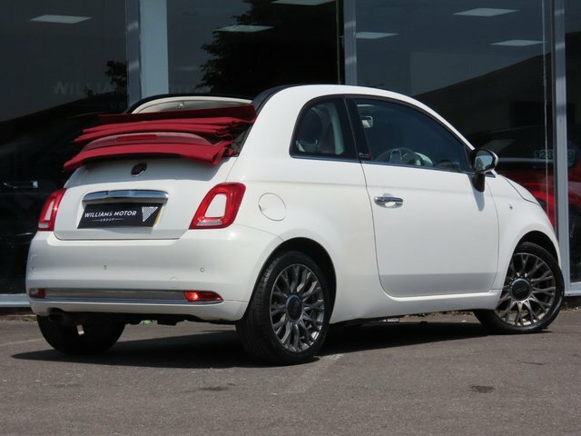 Fiat 500C 2016 1.2 Eco Lounge Convertible LL66XCV White #6
