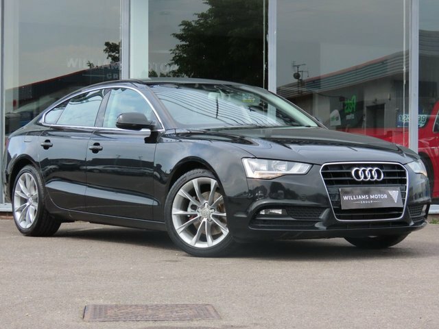 Audi A5 2015 2.0 Tdi Se Technik Sportback Manua Black
