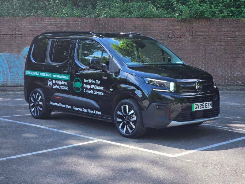 Citroen e-Berlingo 52Kwh Max M 7.4Kw Charger - 2025 25 Black