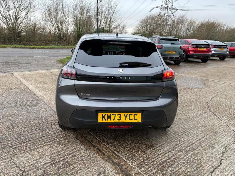 Peugeot 208 1.2 Puretech 100 Active Premium Eat8 - 2023 KM73YCC Grey #6