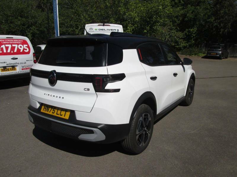 Citroen C3 Aircross 1.2 Turbo Plus Euro 6 Ss - 2025 75 HN75LCT Black #3
