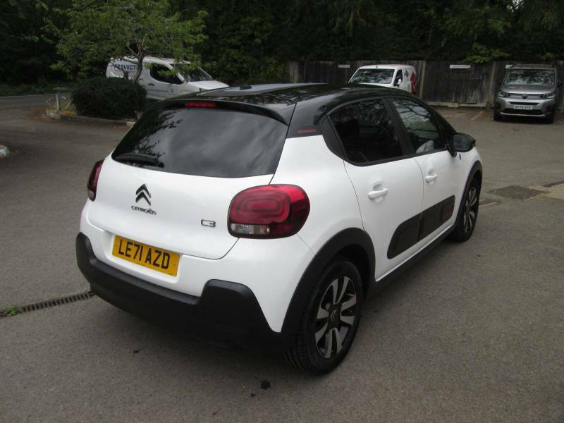 Citroen C3 1.2 Puretech C-series Euro 6 Ss - 2022 71 LE71AZD White #3