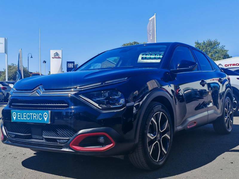 Citroen e-C4 50Kwh Shine Plus 7.4Kw Charger - 2022 LA22OSG Black #2