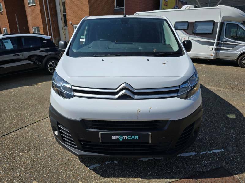 Citroen Dispatch 2.0 Bluehdi 1400 Enterprise Edition XL Fwd 3 Euro PK23YFJ White #2