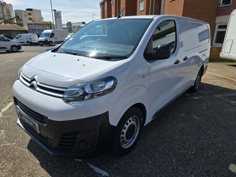 Citroen Dispatch 2.0 Bluehdi 1400 Enterprise Edition XL Fwd 3 Euro PK23YFJ White #3