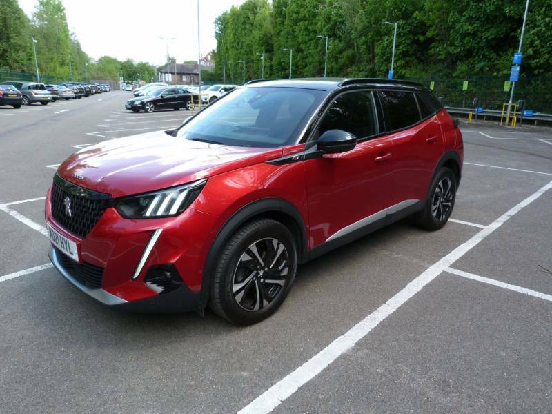 Peugeot 2008 1.2 Puretech Gt Euro 6 Ss - 2021 21 MD21HYL Red #5