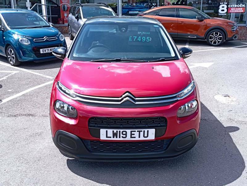 Citroen C3 1.2 Puretech Feel Euro 6 Ss - 2019 19 LW19ETU Red #2
