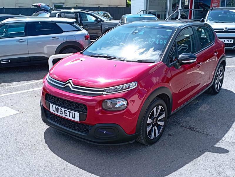 Citroen C3 1.2 Puretech Feel Euro 6 Ss - 2019 19 LW19ETU Red #3