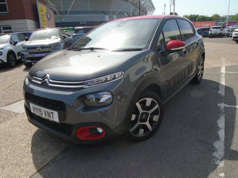 Citroen C3 1.2 Puretech Flair Nav Edition Euro 6 Ss - HY19VNT Grey #4