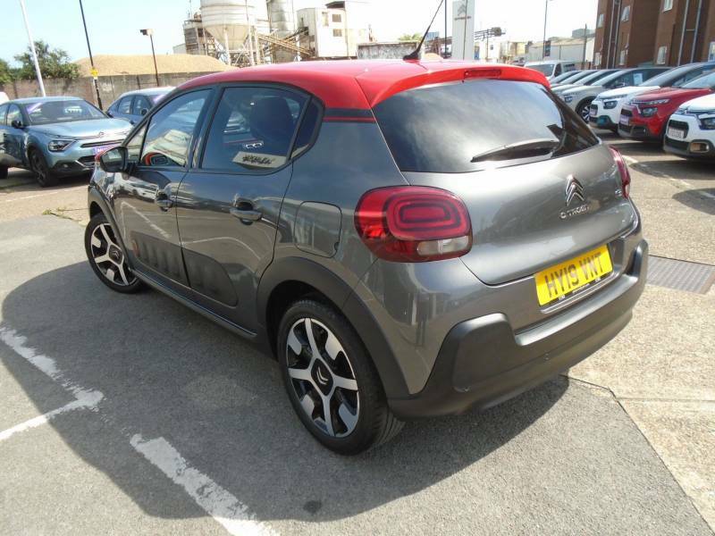 Citroen C3 1.2 Puretech Flair Nav Edition Euro 6 Ss - HY19VNT Grey #3