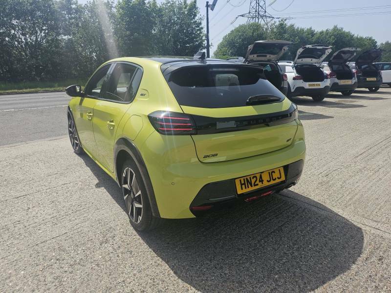 Peugeot 208 1.2 Puretech 100 Gt - 2024 24 HN24JCJ Yellow #6