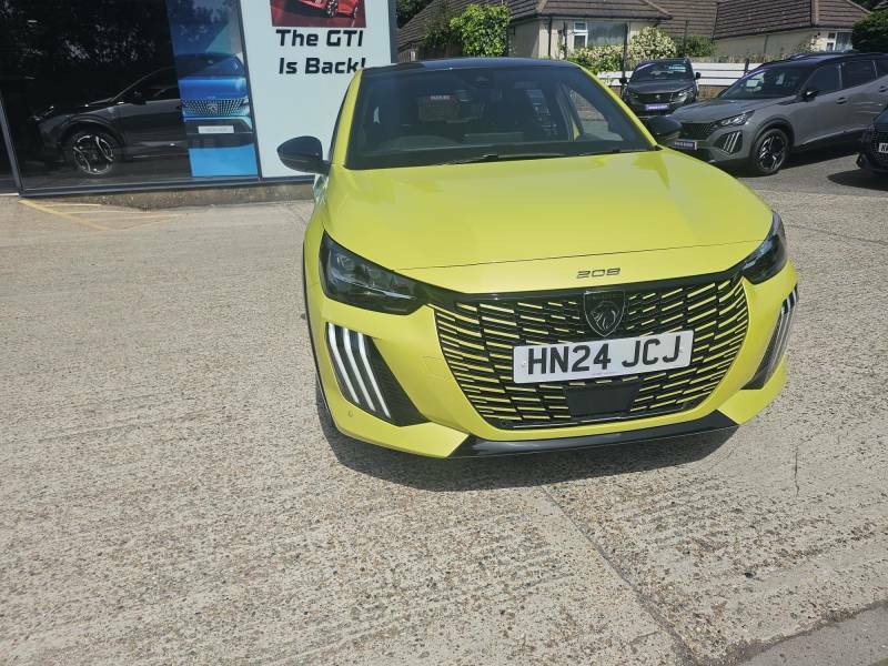 Peugeot 208 1.2 Puretech 100 Gt - 2024 24 HN24JCJ Yellow #2