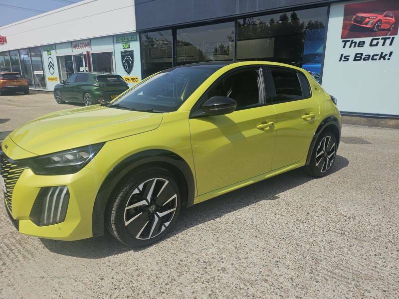 Peugeot 208 1.2 Puretech 100 Gt - 2024 24 HN24JCJ Yellow #5