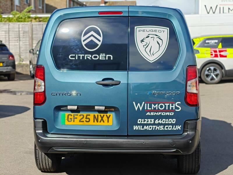 Citroen e-Berlingo 52Kwh Enterprise Plus M Panel Van Swb 7. GF25NXY Blue #4