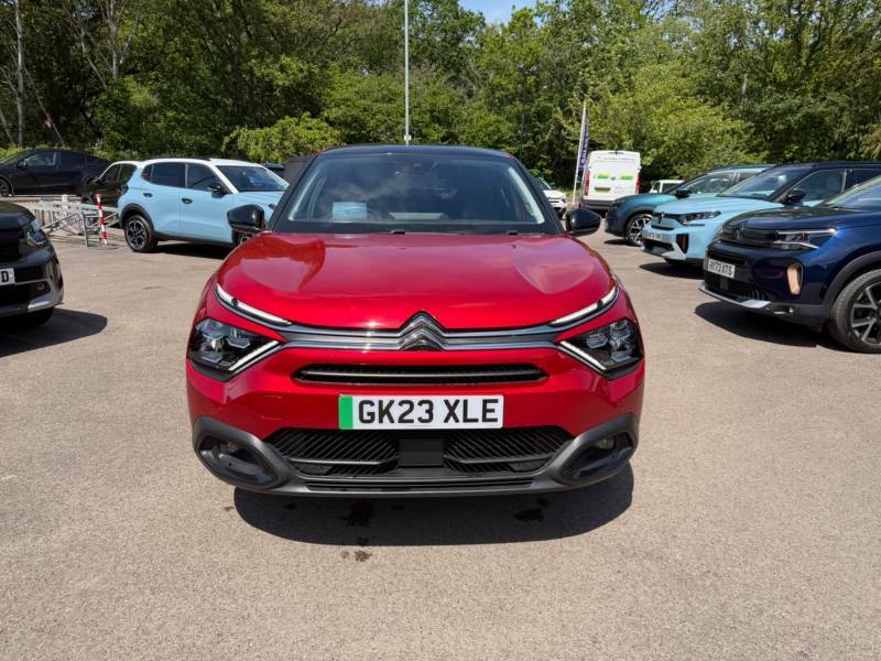 Citroen e-C4 50Kwh Shine Plus 7.4Kw Charger - 2023 GK23XLE Red #4