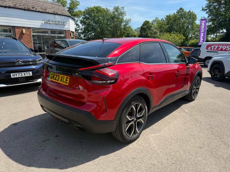 Citroen e-C4 50Kwh Shine Plus 7.4Kw Charger - 2023 GK23XLE Red #3