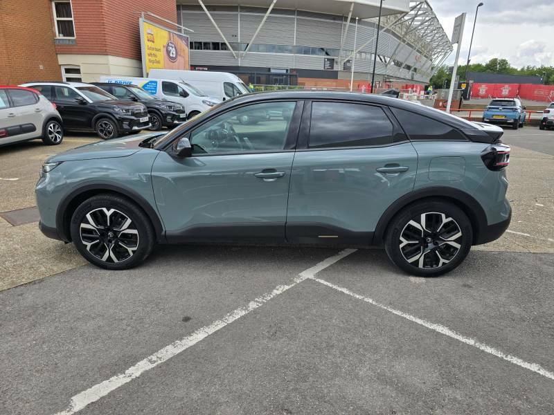 Citroen e-C4 Extended Range 54Kwh Max 7.4Kw Charger HY74TNK Green #6