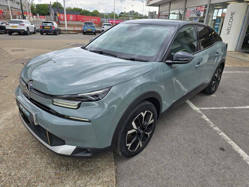 Citroen e-C4 Extended Range 54Kwh Max 7.4Kw Charger HY74TNK Green #3
