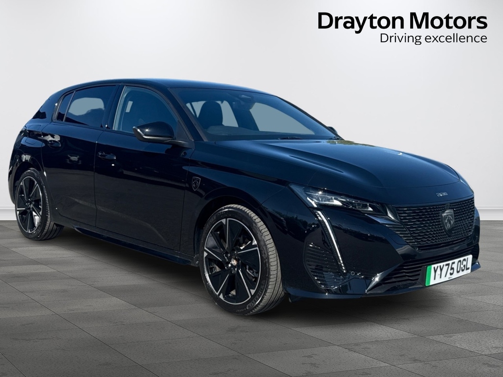 Peugeot 308 54Kwh Gt Hatchback Black