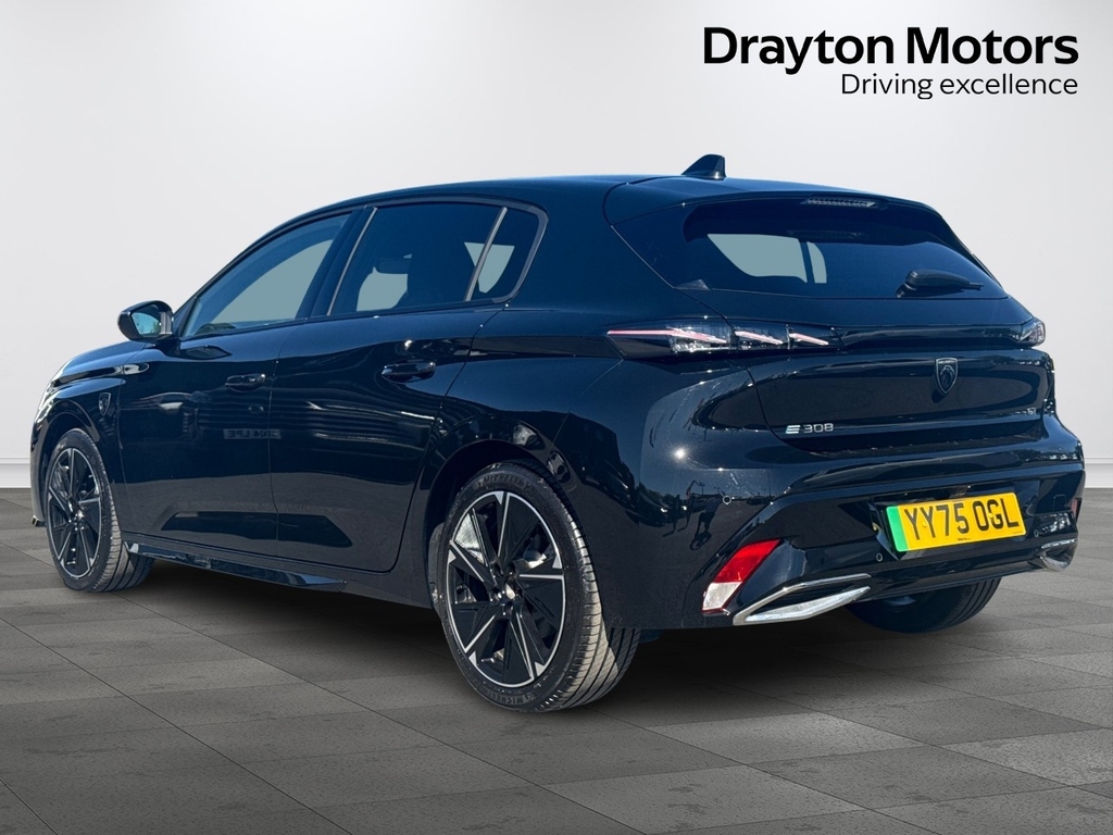 Peugeot 308 54Kwh Gt Hatchback Black #6