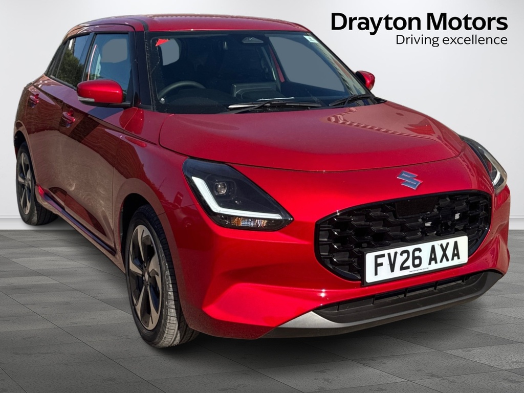 Suzuki Swift 1.2 Mhev Ultra Hatchback Hybrid Cvt Red