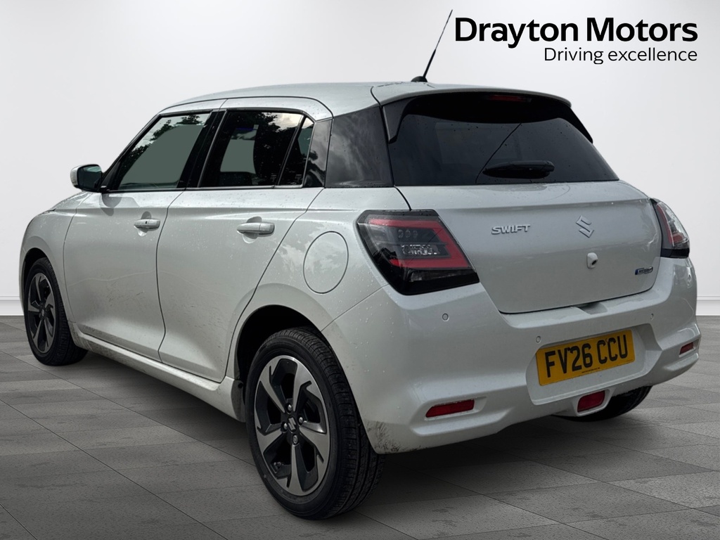 Suzuki Swift 1.2 Mhev Ultra Hatchback Hybrid FV26CCU White #6