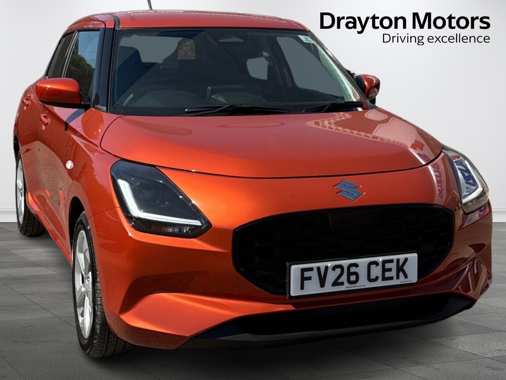Suzuki Swift 1.2 Mhev Motion Hatchback Hybrid Cvt Orange