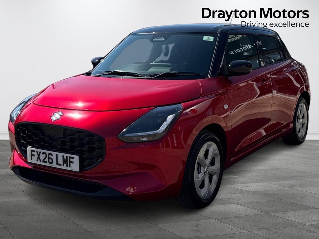 Suzuki Swift 1.2 Mhev Motion Hatchback Hybrid Cvt Red #3