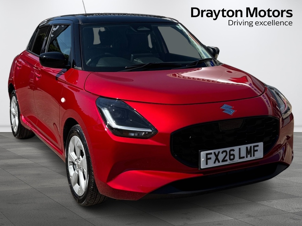 Suzuki Swift 1.2 Mhev Motion Hatchback Hybrid Cvt Red