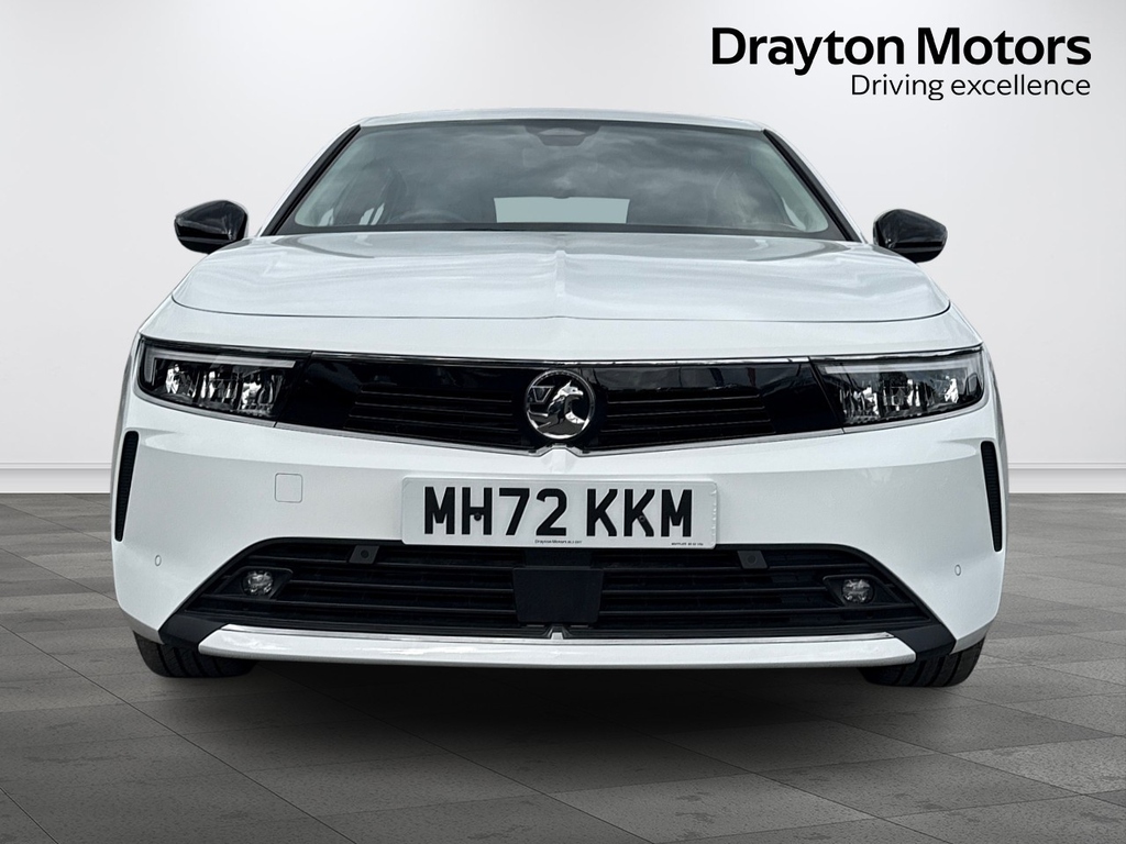 Vauxhall Astra 1.2 Turbo Design Hatchback MH72KKM White #3