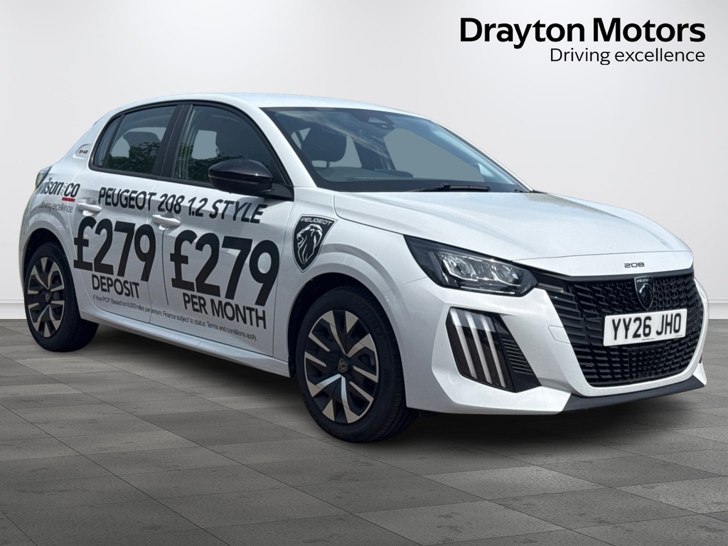 Peugeot 208 1.2 Puretech Style Hatchback White