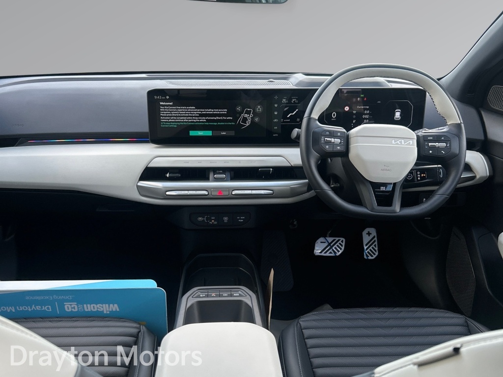 Kia EV4 81.4Kwh Gt Line S Hatchback White #2