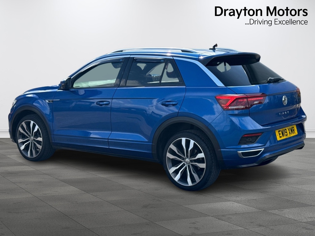 Volkswagen T-Roc 2.0 Tdi R Line Suv Dsg Blue #6