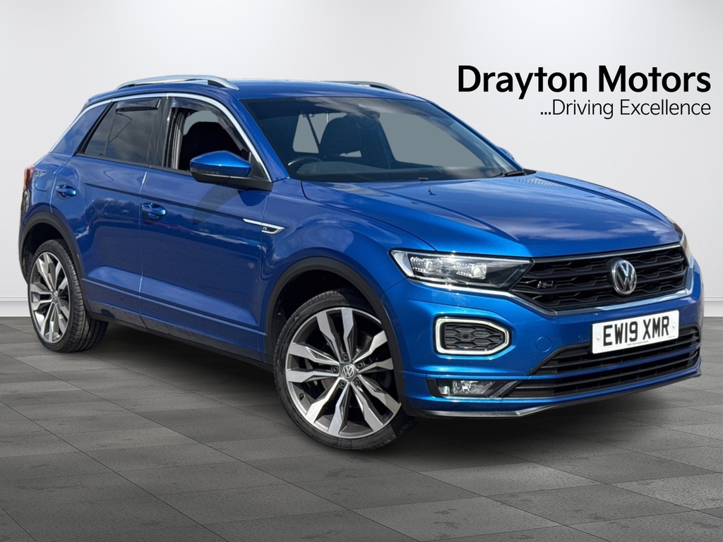 Volkswagen T-Roc 2.0 Tdi R Line Suv Dsg Blue