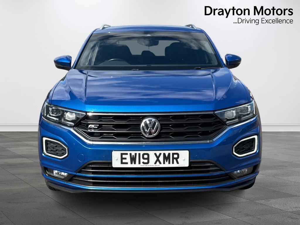 Volkswagen T-Roc 2.0 Tdi R Line Suv Dsg Blue #3