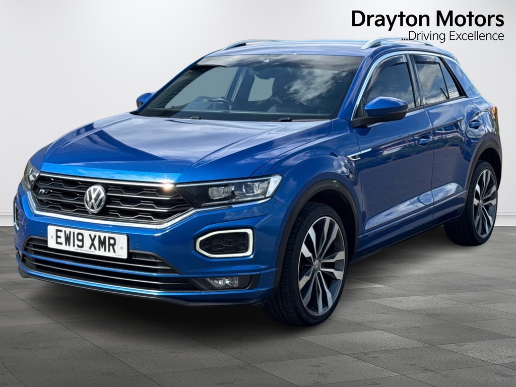 Volkswagen T-Roc 2.0 Tdi R Line Suv Dsg Blue #4
