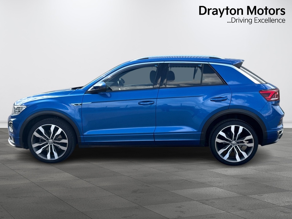 Volkswagen T-Roc 2.0 Tdi R Line Suv Dsg Blue #5