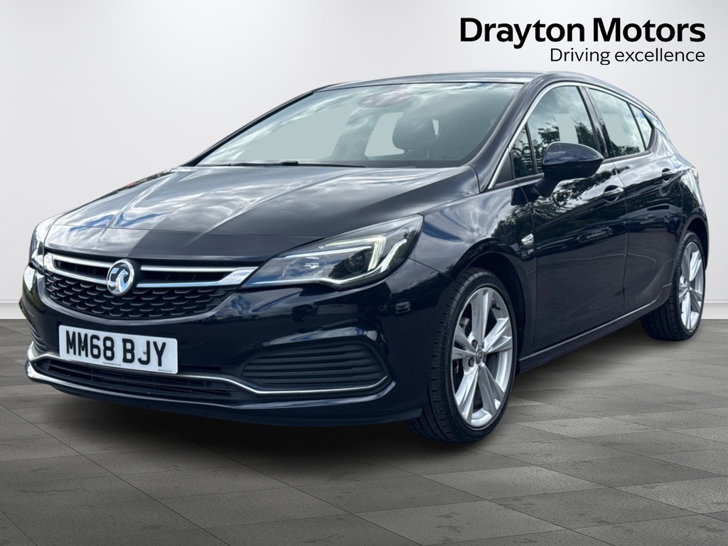 Vauxhall Astra 1.4I Turbo Sri Vx Line Nav Hatchback Ma MM68BJY Blue #4