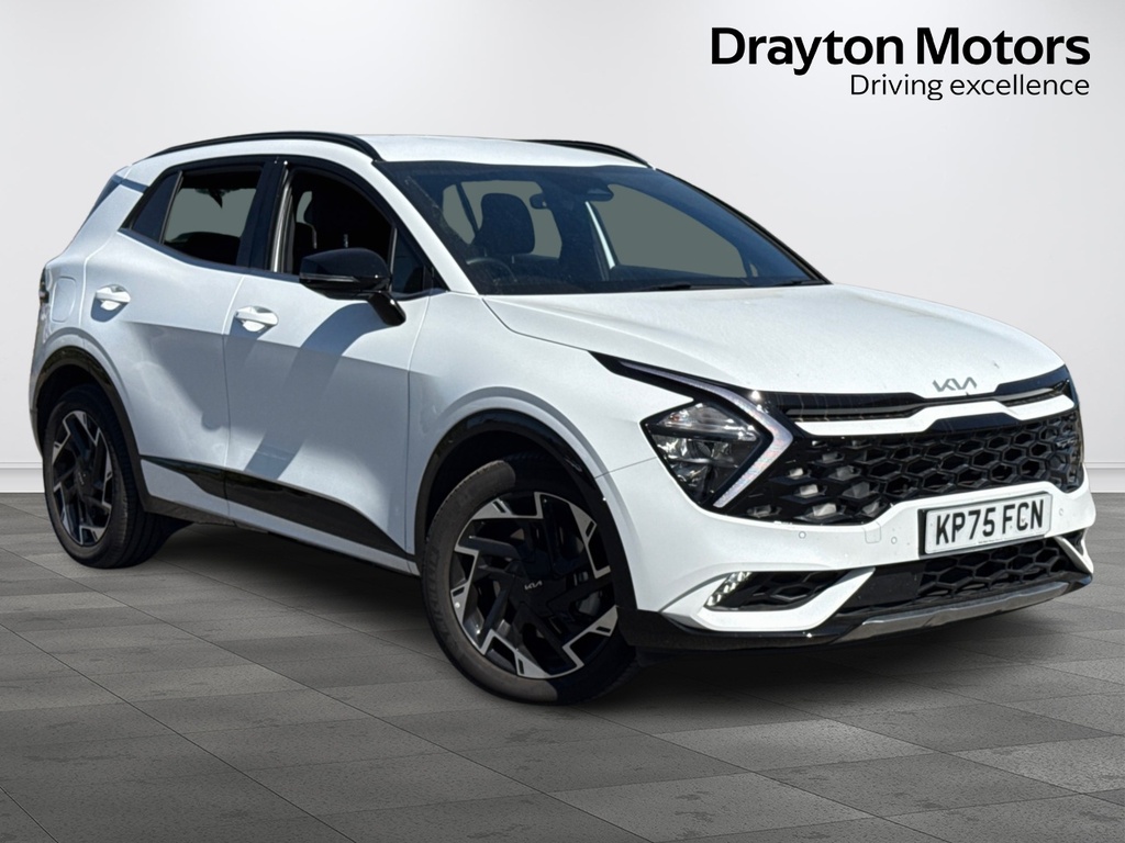 Kia Sportage 1.6 T Gdi 13.8Kwh Gt Line Suv Plug In H White