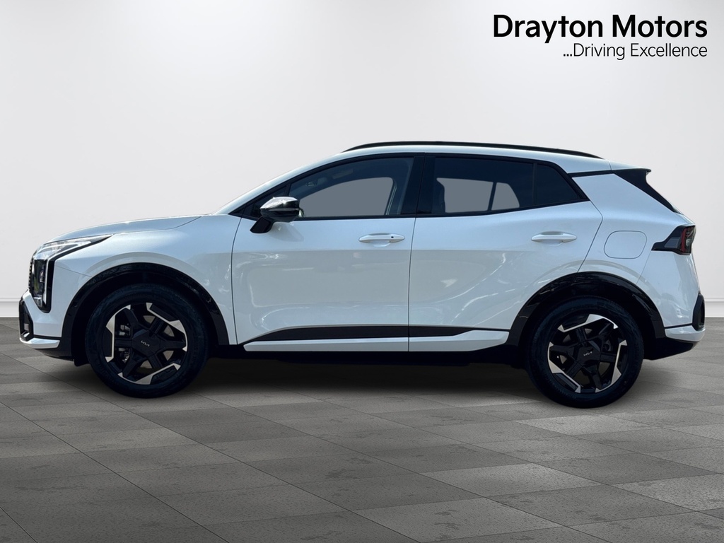 Kia Sportage 1.6 T-gdi Gt-line Suv Euro 6 S YM75VSJ White #5