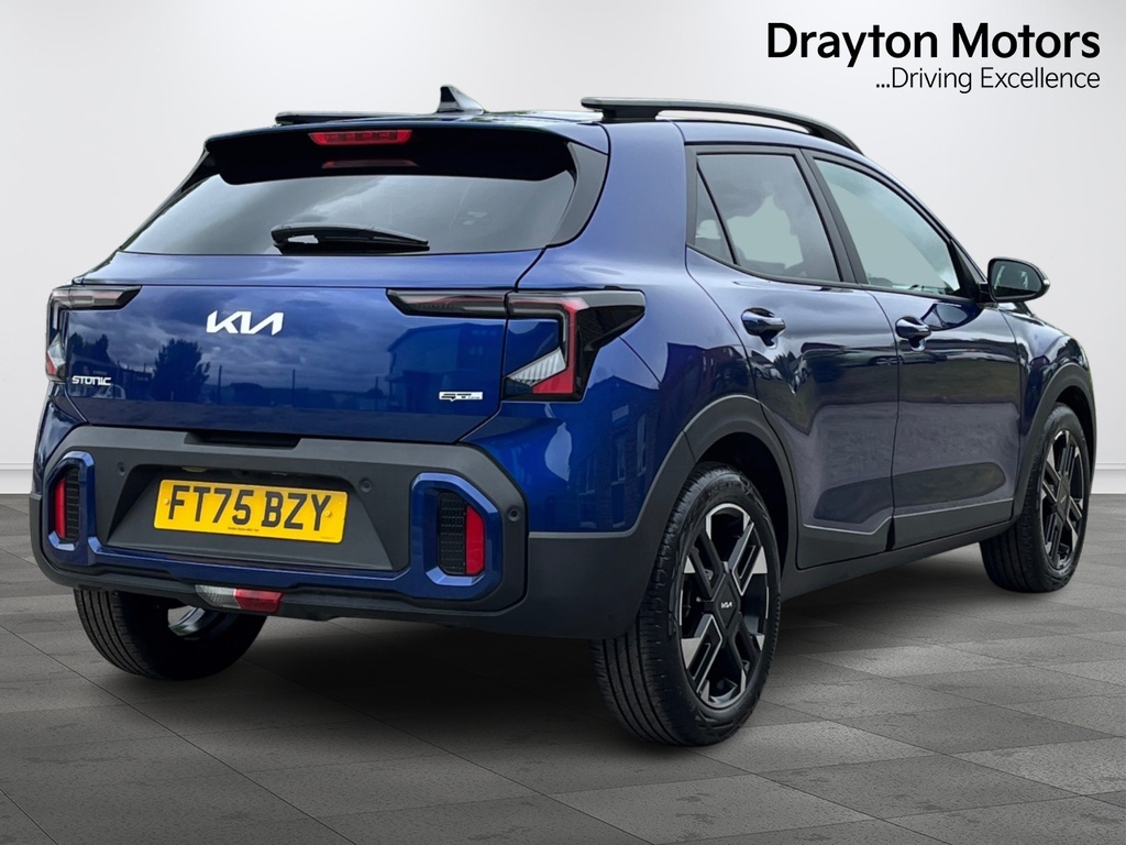 Kia Stonic 1.0 T Gdi 48V Gt Line Suv FT75BZY Blue #6