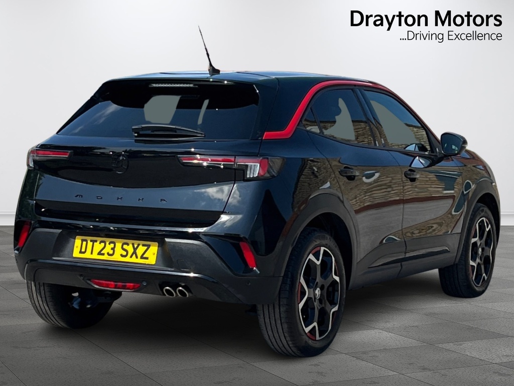 Vauxhall Mokka 1.2 Turbo Gs Suv Euro 6 Ss 1 DT23SXZ Black #6