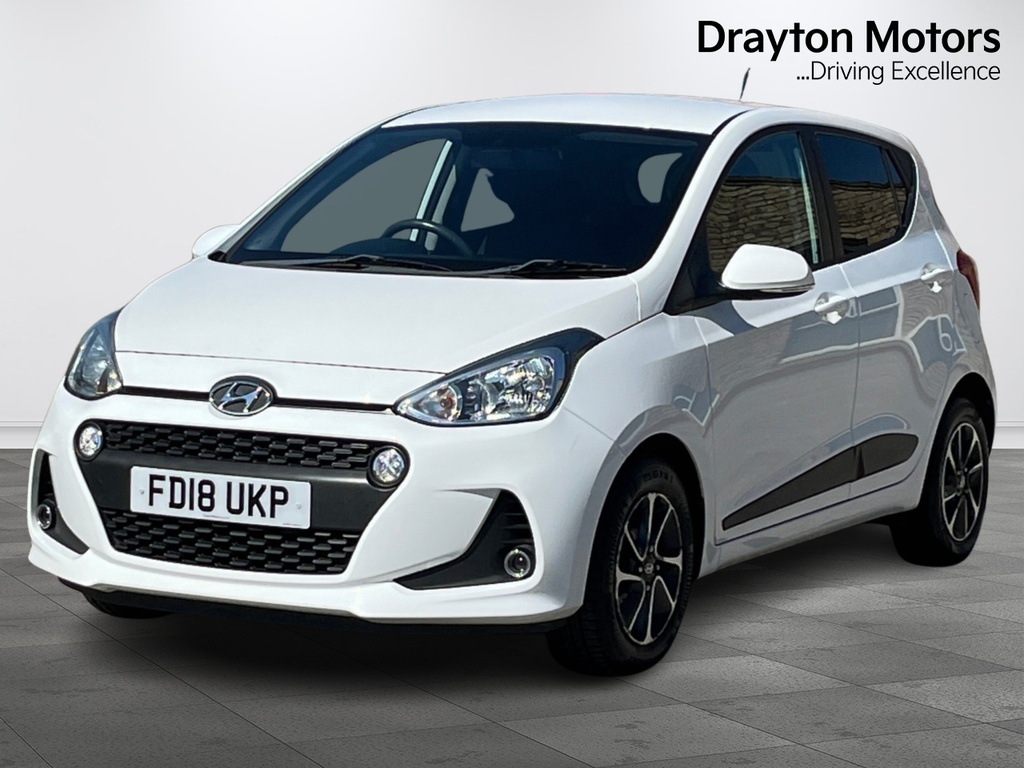 Hyundai I10 1.2 Premium Hatchback FD18UKP White #4