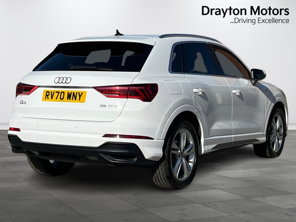 Audi Q3 1.5 Tfsi Cod 35 S Line Suv S Tronic RV70WNY White #6