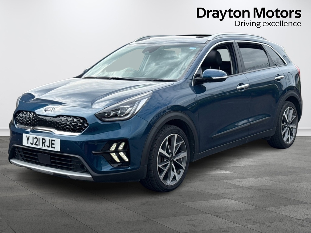 Kia Niro 1.6 Gdi 4 Suv Hybrid Dct Blue #4