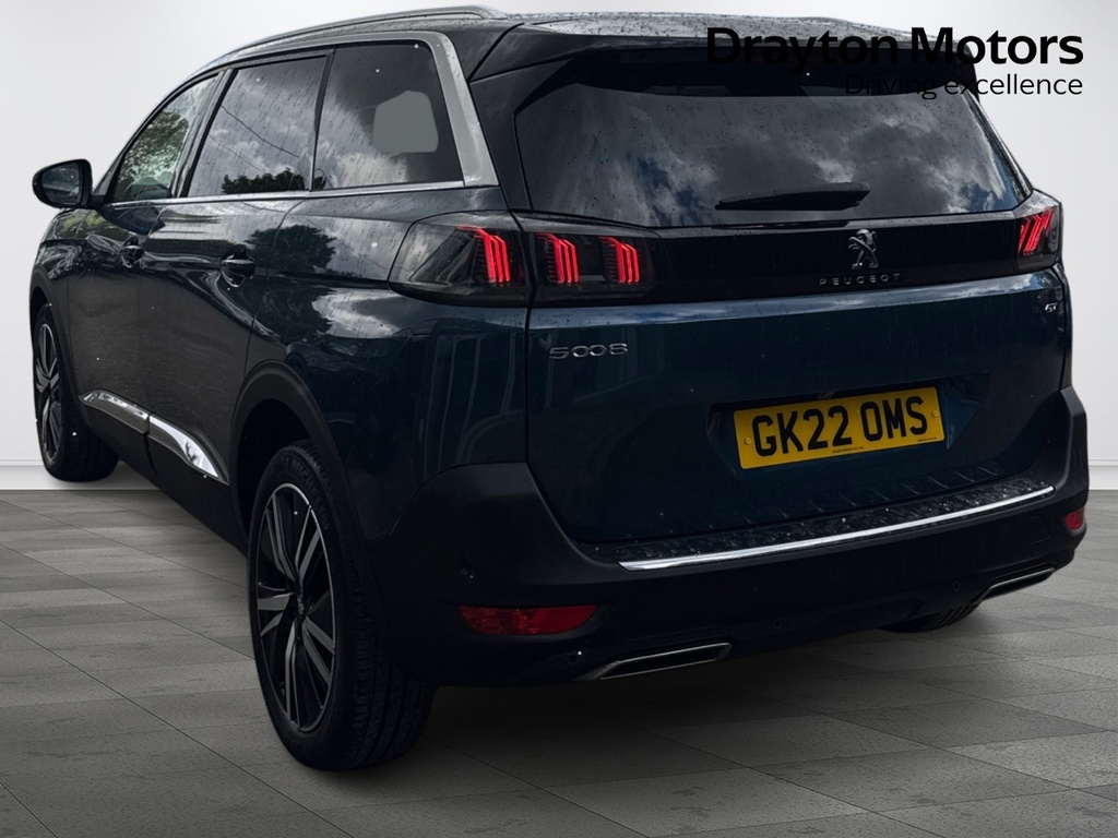 Peugeot 5008 1.2 Puretech Gt Premium Suv Eat GK22OMS Blue #6